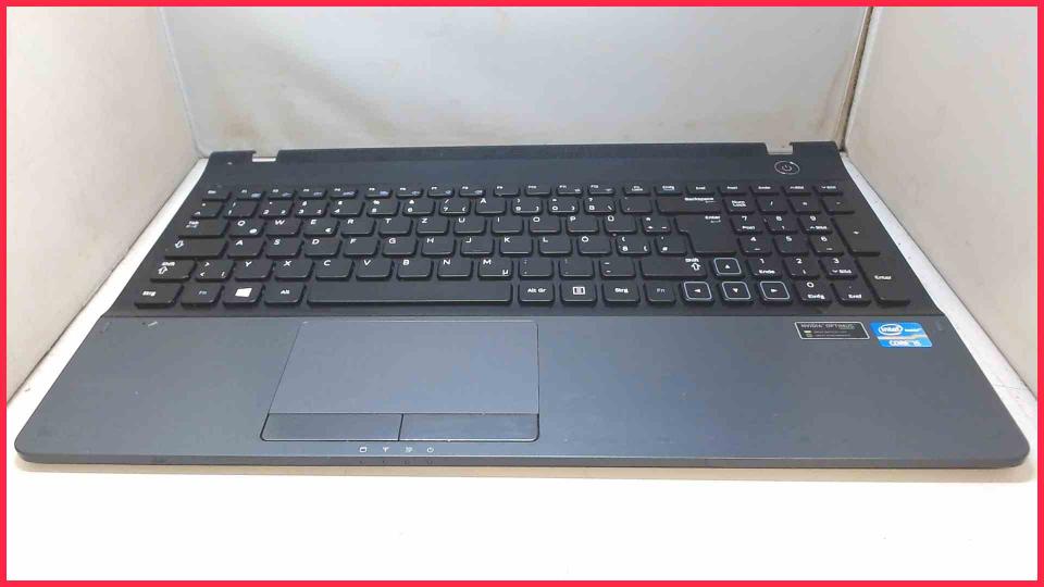 Gehäuse Oberschale Touchpad Tastatur Deutsch  Samsung 300E NP300E5C