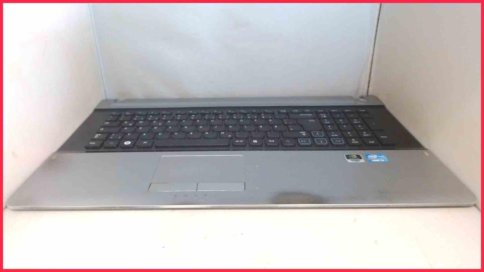 Gehäuse Oberschale Touchpad Tastatur Deutsch Samsung RV720 NP-RV720
