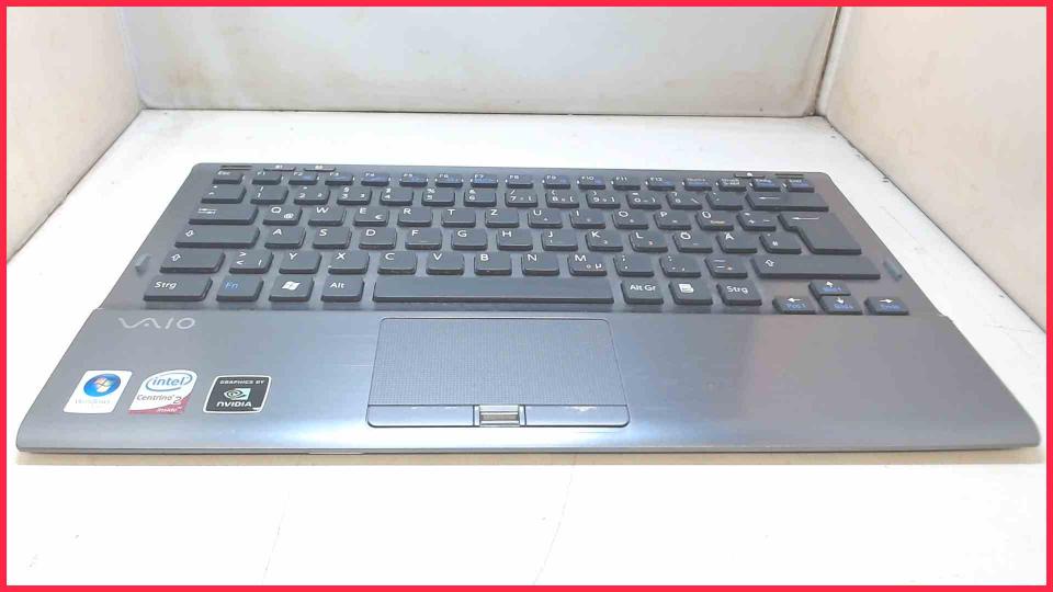 Gehäuse Oberschale Touchpad Tastatur Deutsch  Vaio PCG-6Z2M VGN-Z31VN