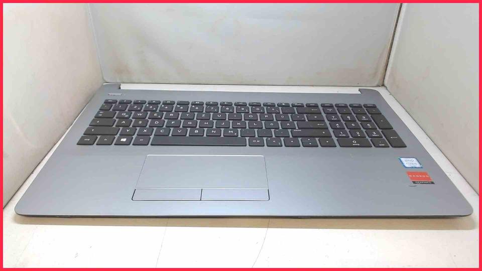 Gehäuse Oberschale & Tastatur Deutsch + Touchpad HP 250 G6 -2