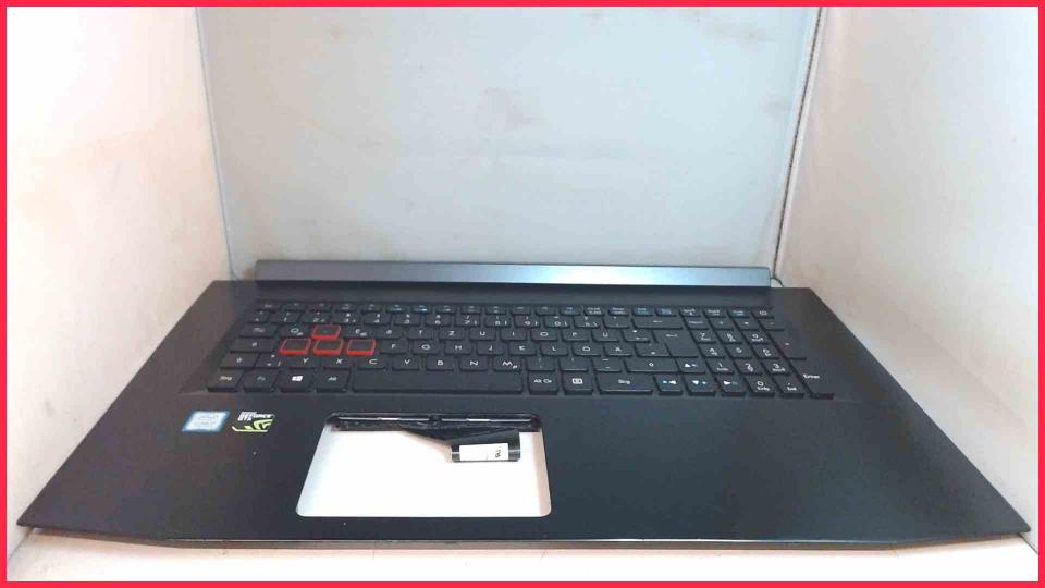 Gehäuse Oberschale & Tastatur Deutsch Acer Predator PH317-51-7505
