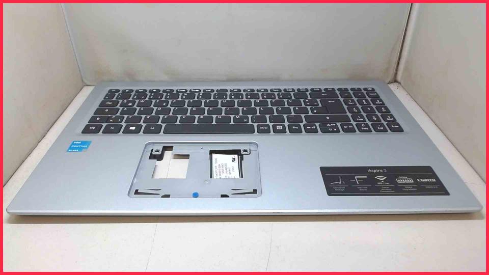 Gehäuse Oberschale & Tastatur Deutsch  Aspire 3 A315-35 N20C5