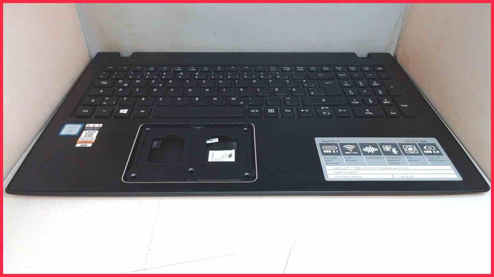 Gehäuse Oberschale & Tastatur Deutsch Aspire E 15 E5-576-7618 N16Q2
