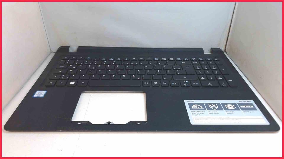 Gehäuse Oberschale & Tastatur Deutsch Aspire ES 15 ES1-572-30K0