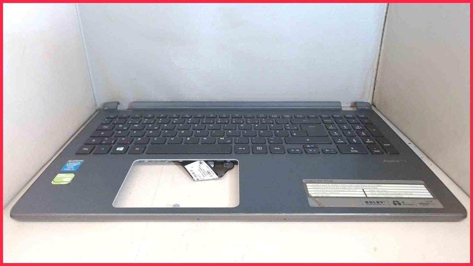 Gehäuse Oberschale & Tastatur Deutsch Grau Acer Aspire V5-573G ZRQ
