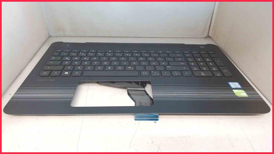 Gehäuse Oberschale & Tastatur Deutsch  HP 15-au113ng