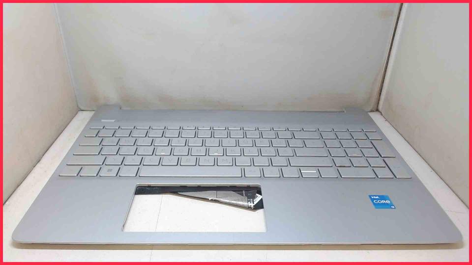 Gehäuse Oberschale & Tastatur Deutsch  HP 15s-fq5333ng