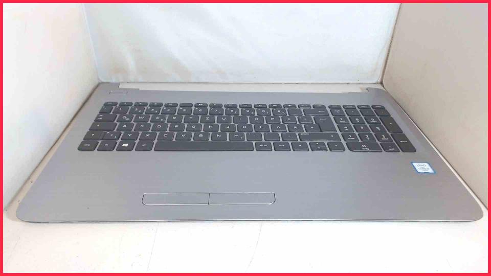 Gehäuse Oberschale & Tastatur Deutsch NSK-CWBSC Silber HP 250 G5 TPN-C125