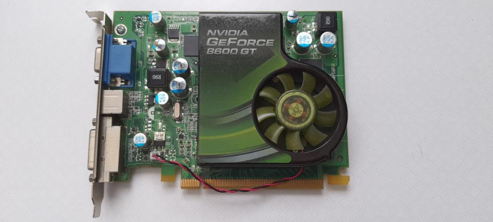Grafikkarte 512MB GDDR2 Video Card nVIDIA Geforce 8600 GT