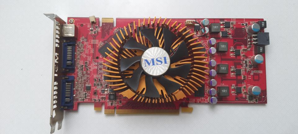 Grafikkarte MSI N9800 GT 512MB Video Card ATI Radeon