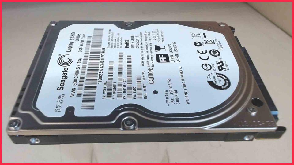 HDD hard drive 2.5" 1000GB 1TB SATA Seagate ST1000LM014 (1407h)