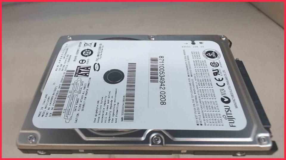 HDD Festplatte 2,5\" 120GB SATA Fujitsu MHY2120BH (569h)