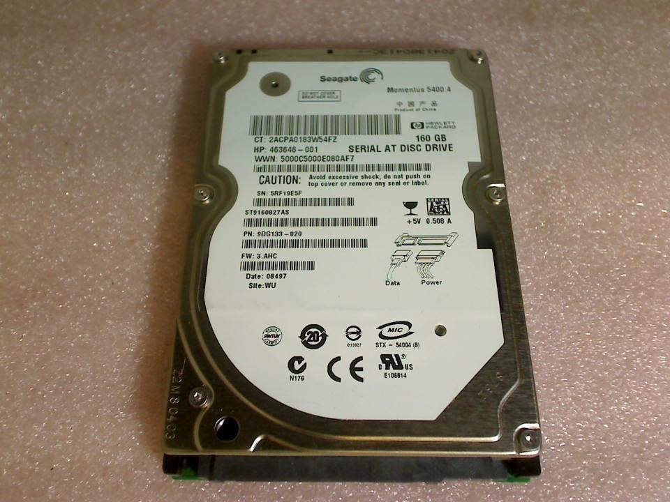 HDD Festplatte 2,5" 160GB ST9160827AS (SATA) Seagate