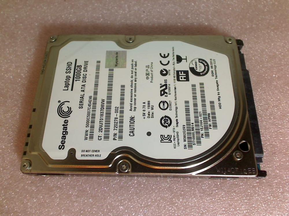HDD Festplatte 2,5" 1TB SATA Seagate ST1000LM014 HP 17-f105ng