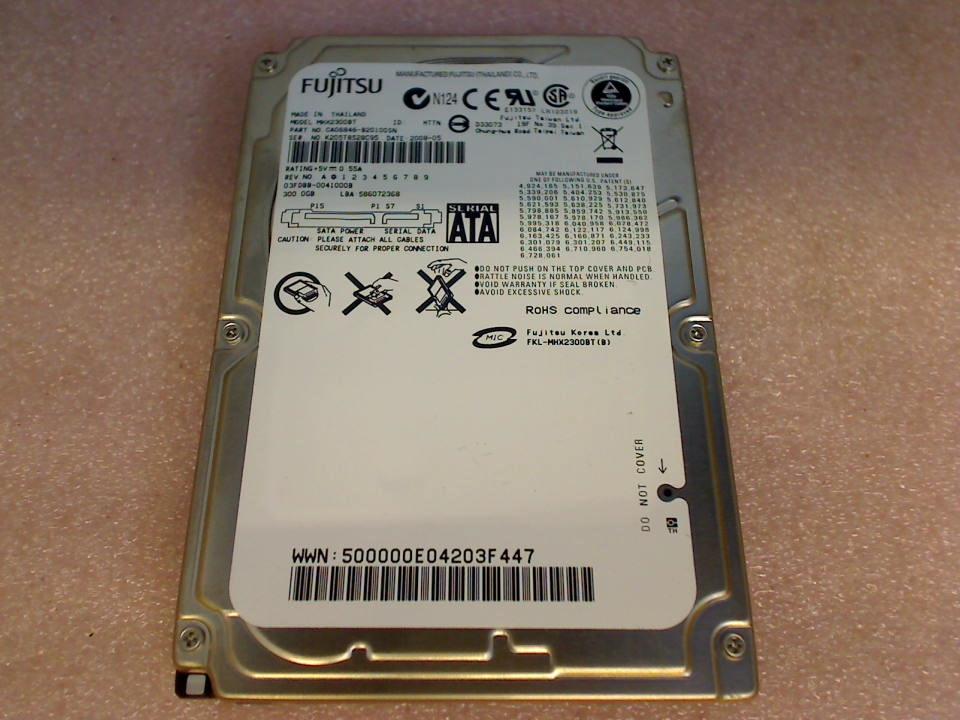 HDD Festplatte 2,5" 300GB MHX2300BT (SATA) Fujitsu