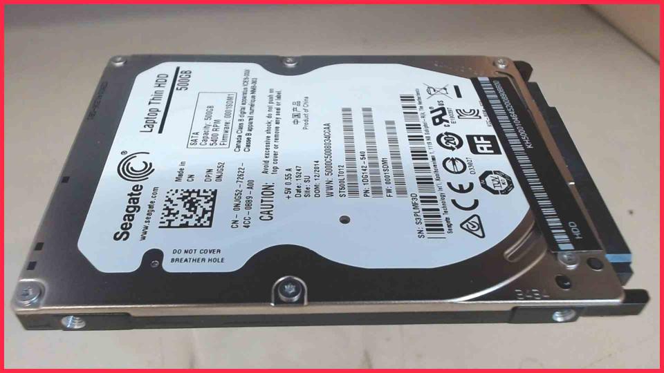 HDD hard drive 2.5" 500GB SATA 5400RPM Seagate ST500LT012 (5409h)