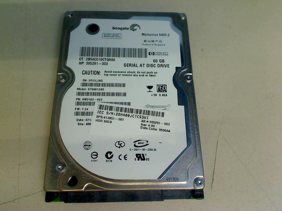 HDD Festplatte 2,5\" 60GB ST96812AS (SATA) HP Compaq 6730b (3)