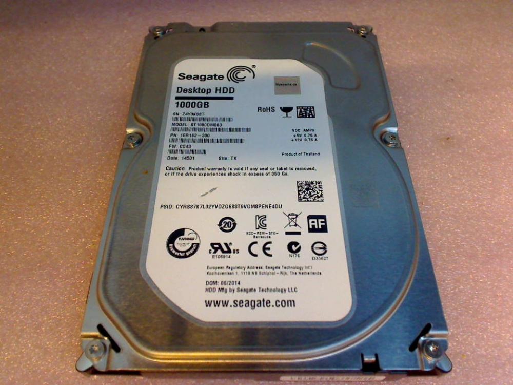 HDD hard drive 3.5" 1TB Seagate ST1000DM003 SATA Buffalo TeraStation HS-DHTGL/R5