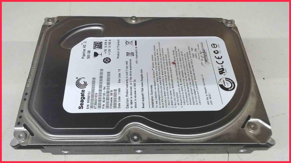 HDD hard drive 3.5" 500GB SATA Seagate ST3500312CS