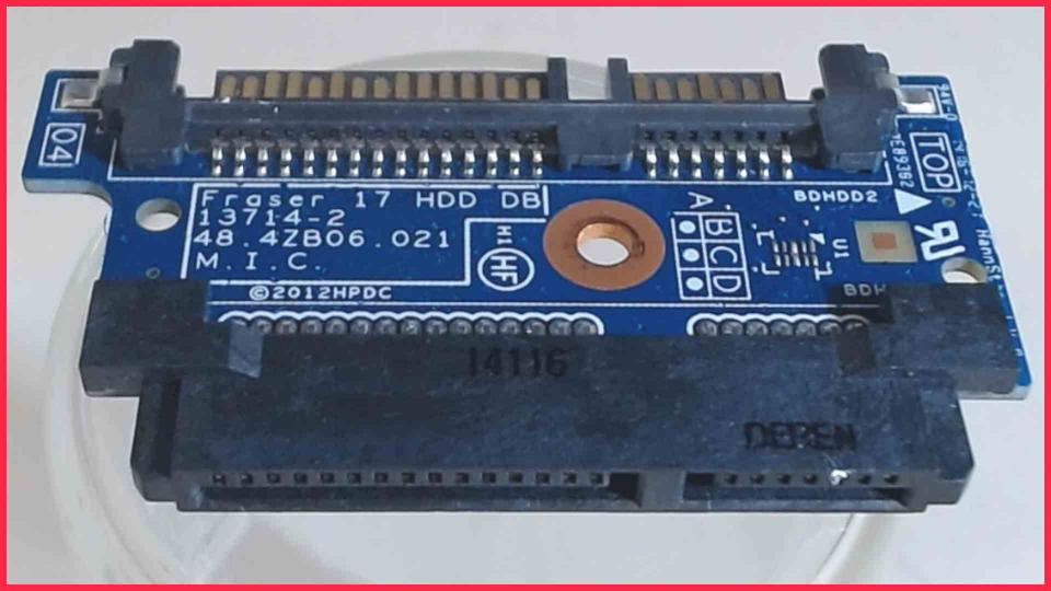 HDD Festplatten Adapter Board 48.4ZB06.021 HP ProBook 470 G1