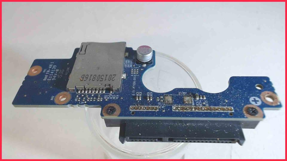 HDD Festplatten Adapter SD Cardreader Clevo MiFCOM P751DM