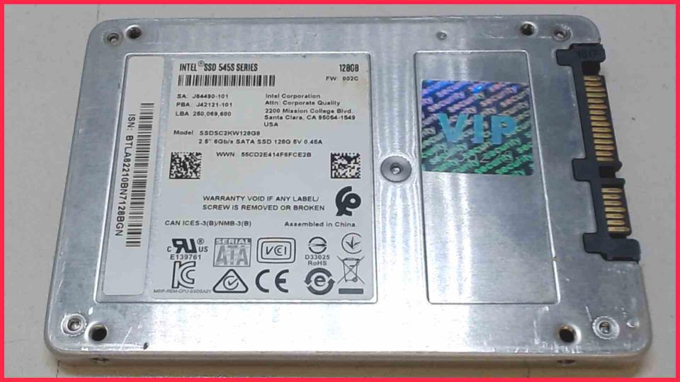 HDD SSD Festplatte 128GB Intel 545S Series 2.5" Fujitsu Esprimo Q920