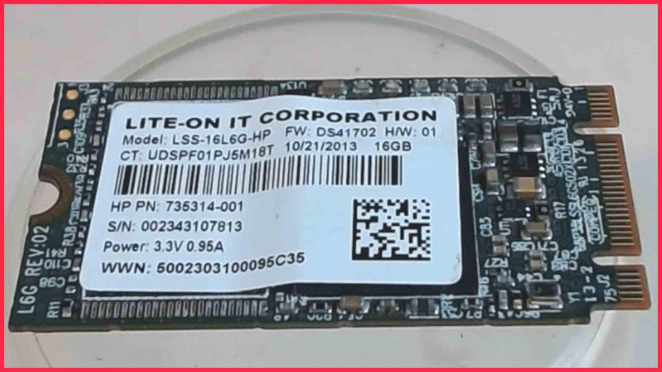 HDD SSD Festplatte 16GB LSS16LG-HP HP Chrome 14-q030sg
