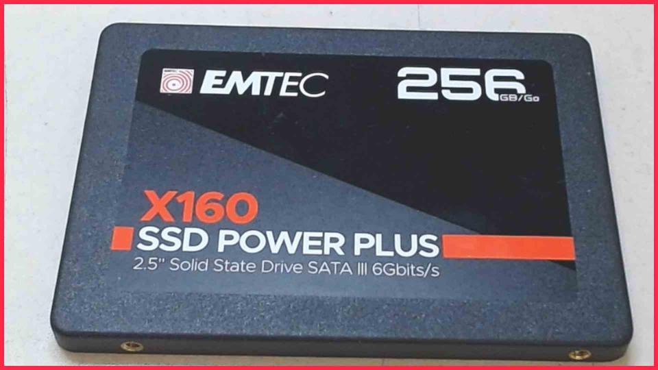 HDD SSD Festplatte 256GB 2.5" EMTEC X160 HP EliteBook 8440p