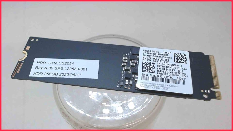 HDD SSD Festplatte  256GB Samsung MZ-VLQ2560 (766h)