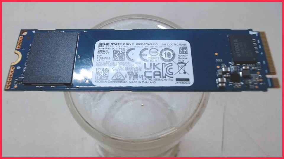 HDD SSD Festplatte 256GB Solid State Drive HP 15s-fq5333ng