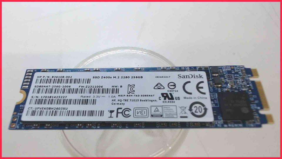 HDD SSD Festplatte 256GB Z400s M2.2280 SanDisk HP SD8SNAT-256G-1006 (111h)