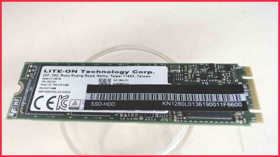 HDD SSD Festplatte Lite-On 128GB (CV1-8B128) Aspire E 17 E5-773G N15W1