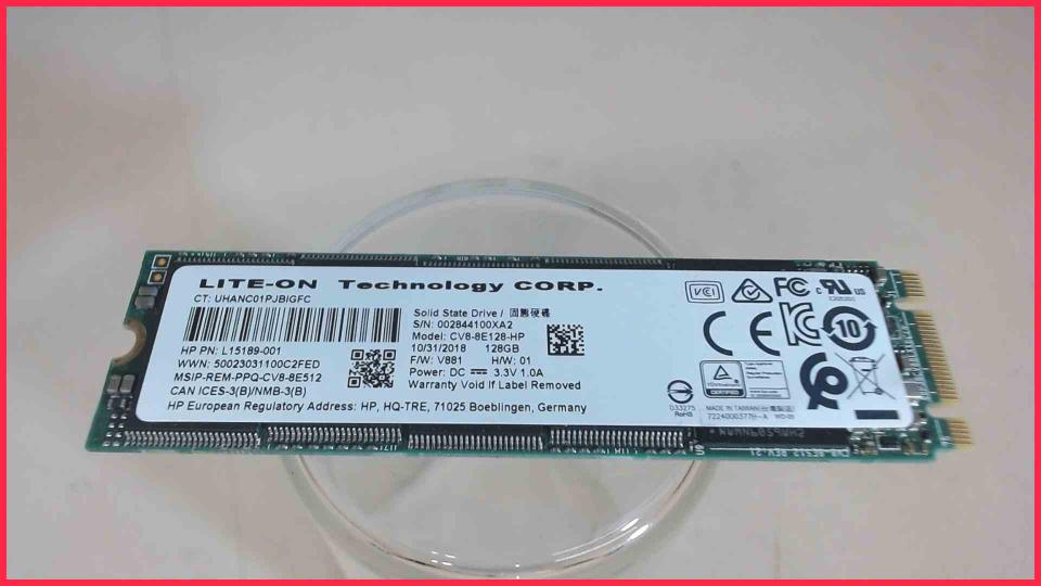 HDD SSD Festplatte Lite-On 128GB CV8-8E128-HP HP 15-bs178ng