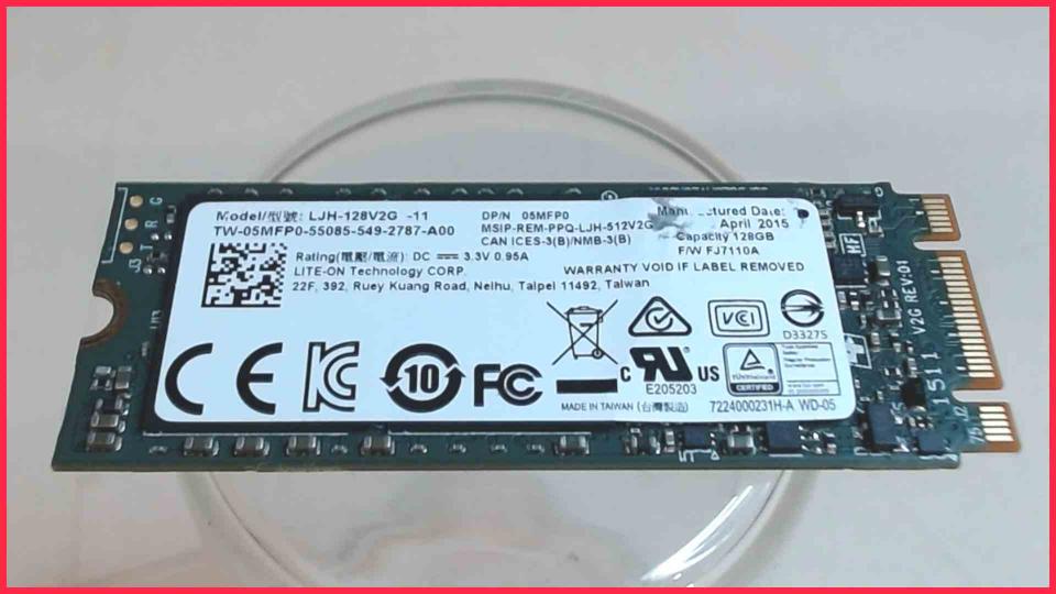 HDD SSD Festplatte Lite-On 128GB LJH-128V2G-11 Venue 11 Pro 7140 T07G