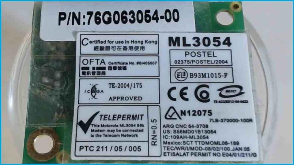 ISDN Modem Telefon Platine Board Fujitsu AMILO Pa2510 (6)
