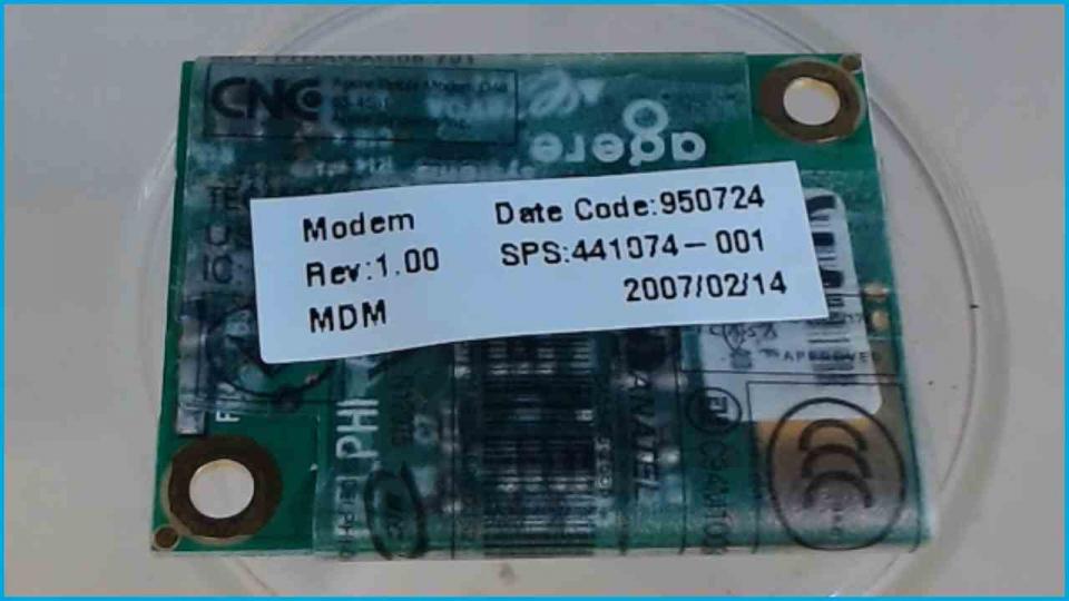 ISDN Modem Telefon Platine Board HP Compaq nx7400 -2