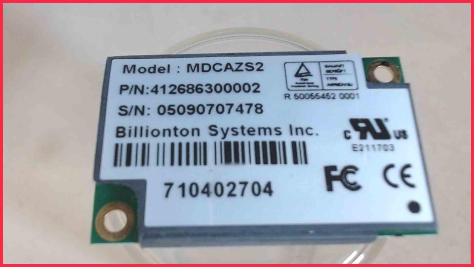 ISDN Modem Telefon Platine Board MDCAZS2 Schneider Winbook 8317