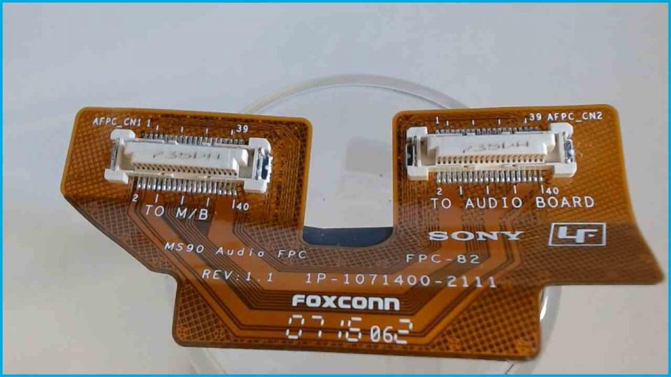 Kabel Flachbandkabel Audio USB MS90 FPC 1.1 Vaio VGN-FZ18M PCG-381M