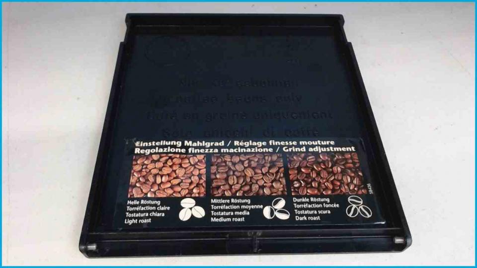 Kaffee Bohnenbehälter Deckel Abdeckung Jura Impressa Cappuccinatore 617 A1