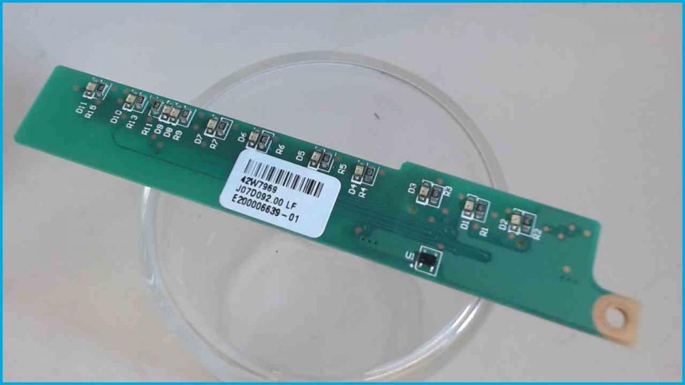 LED Anzeige Board Platine ThinkPad T400 2767-E38