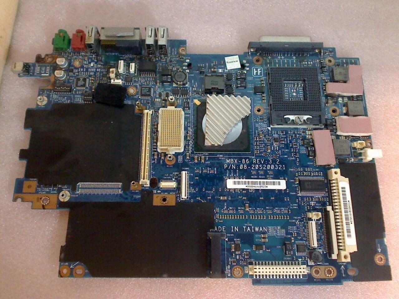 Mainboard Motherboard Hauptplatine MBX-86 REV:3.2 Sony PCG-8N2M PCG-GRT815E