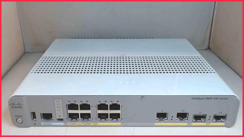 Managed Switch Cisco WS-C2960CX-8PC-L