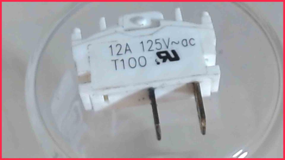 Micro Switch Sensor Schalter 12A 125V T100 Jura Subito 630 B2 Typ 968