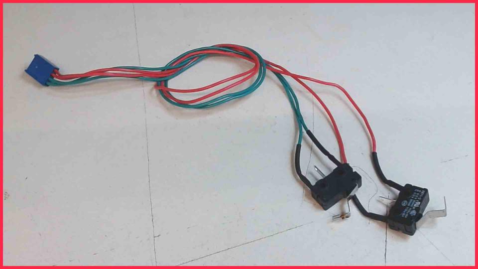 Micro Switch Sensor Schalter 2er Set Rot/Grün Power Matic-ccino 9000 Bianca