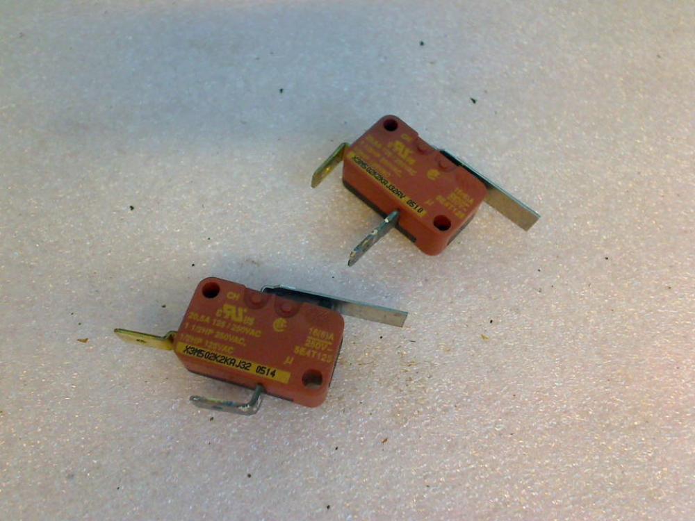Micro Switch Sensor Schalter (2x) Saeco Incanto 021YBDR