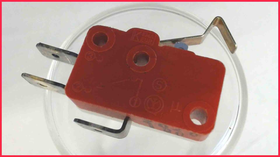 Micro Switch Sensor Schalter Rot Via Tizia SUP002EV