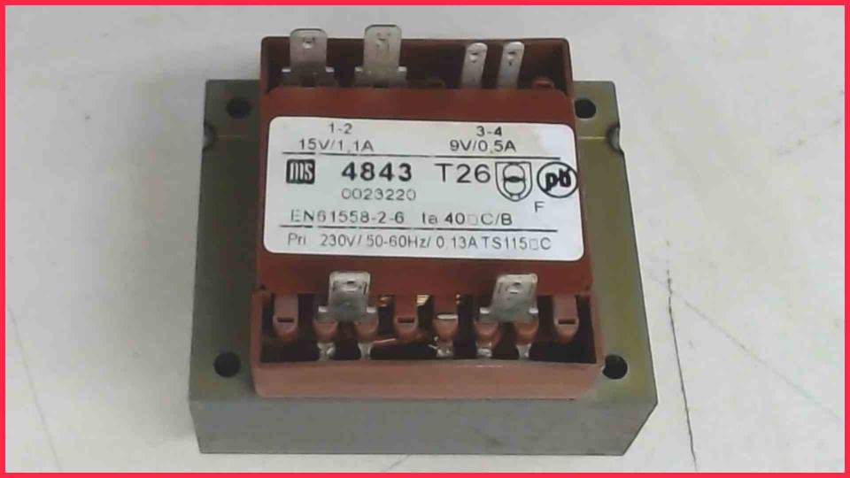 Netz Trafo Transformator EN61558-2-6 ta40 C/B Impressa Z5 Typ 624 A1 -2