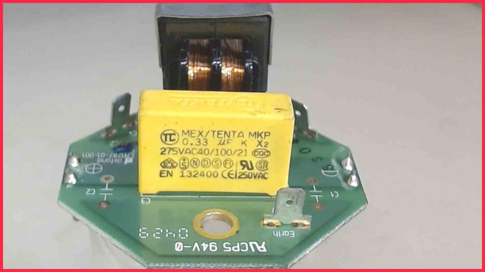 Netzfilter Kondensator  Board Getriebemotor AEG CaFamosa Typ 9750 CF 220