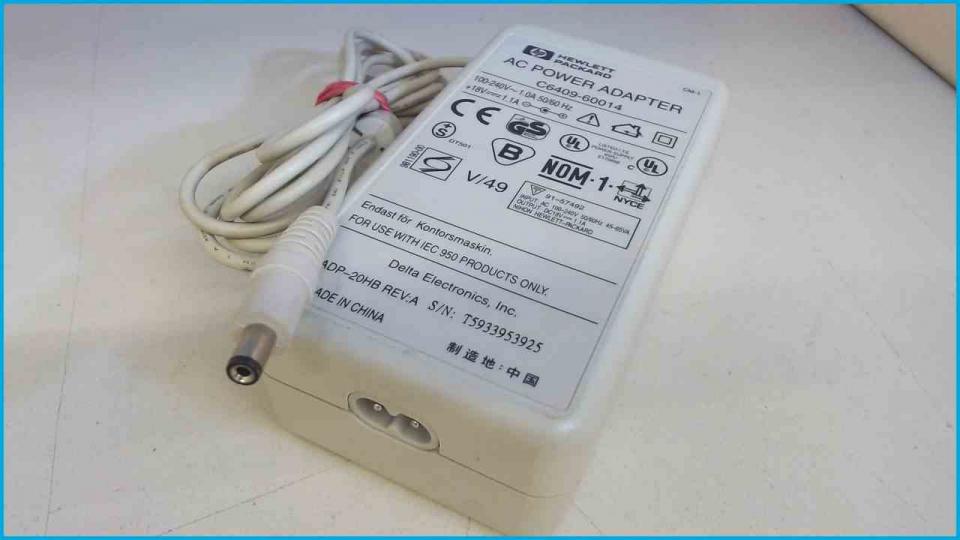 Netzteil Adapter +18V 1.1A (100-240V) HP ADP-20HB REV:A