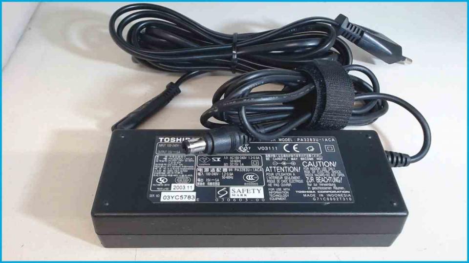 Netzteil Adapter 15V 5A Toshiba PA3283U-1ACA (Original)